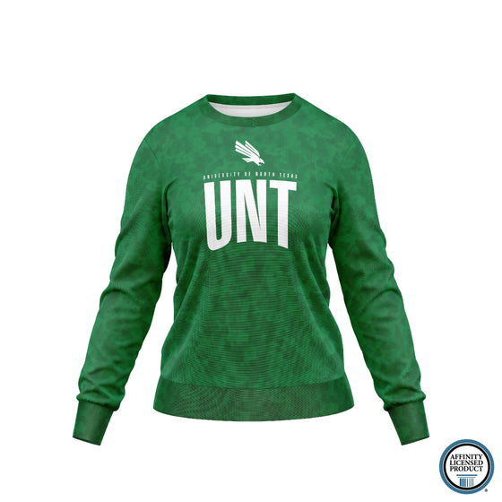 UNT Women's Stone Wash Sweatshirt